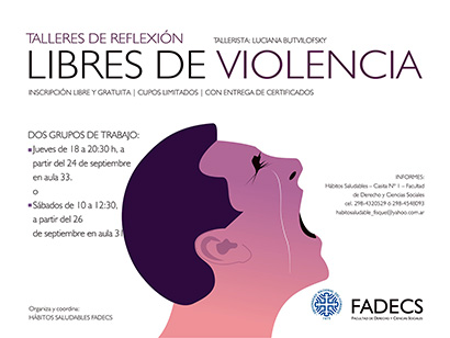 NUEVA EDICIÓN DEL TALLER LIBRES DE VIOLENCIA EN LA FADECS